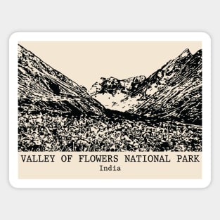 Valley of Flowers National Park - India Magnet